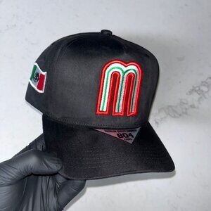 Mexico Hat - Kamel 804 - Color Black - Suede - Gamuza